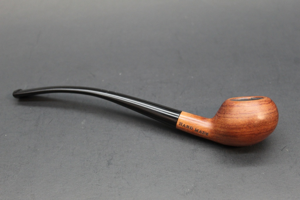 Deezil Rosewood Rounded Churchwarden Pipe