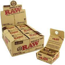 RAW- King Size Roll and Tips Masterpiece
