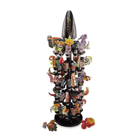 Lookah -Glass Bowl with Display-48 piece