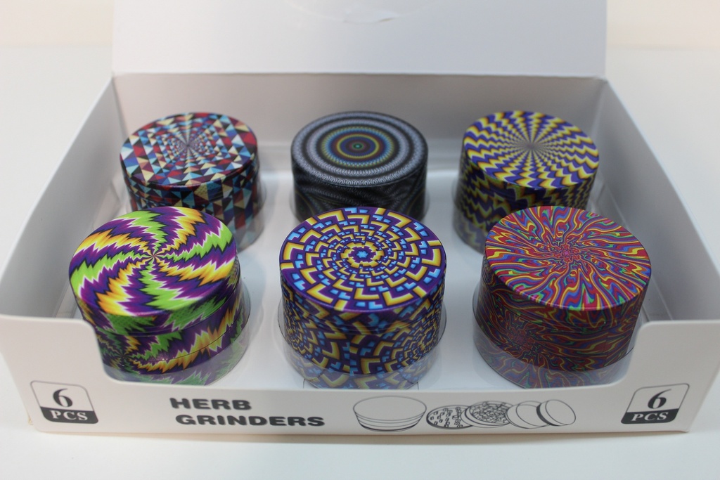 Herb Grinder -55mm 6ct