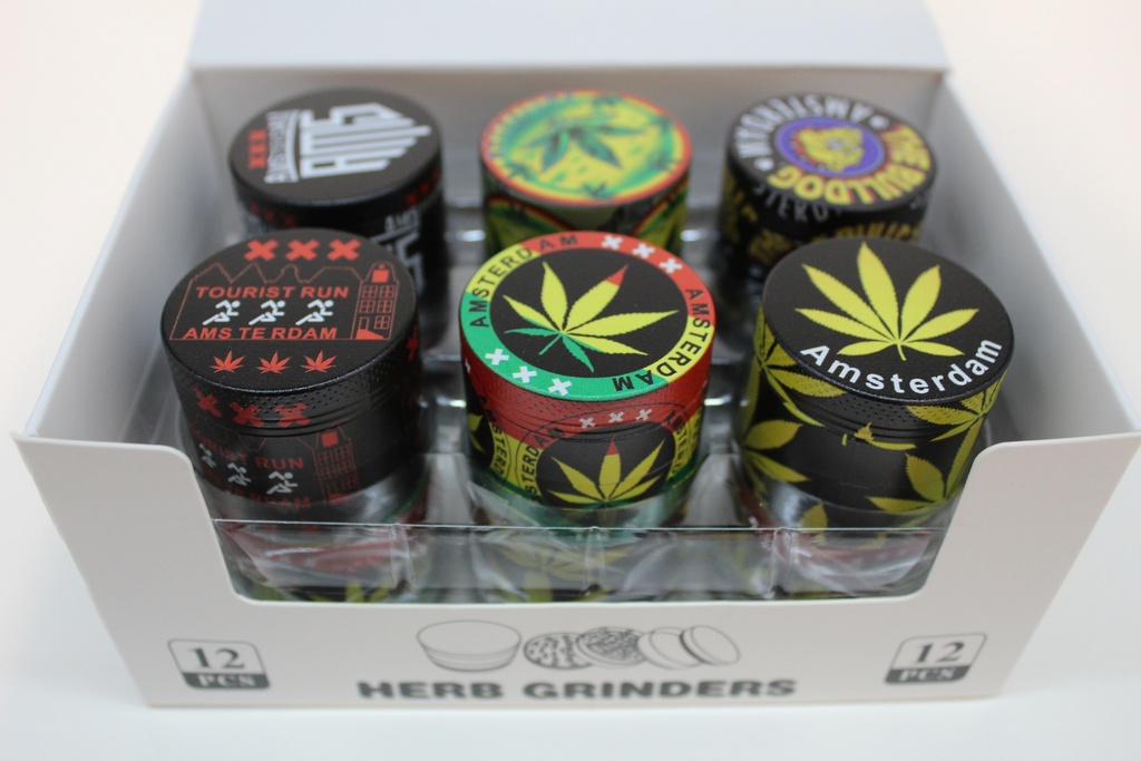 Herb Grinder - 40mm 12ct