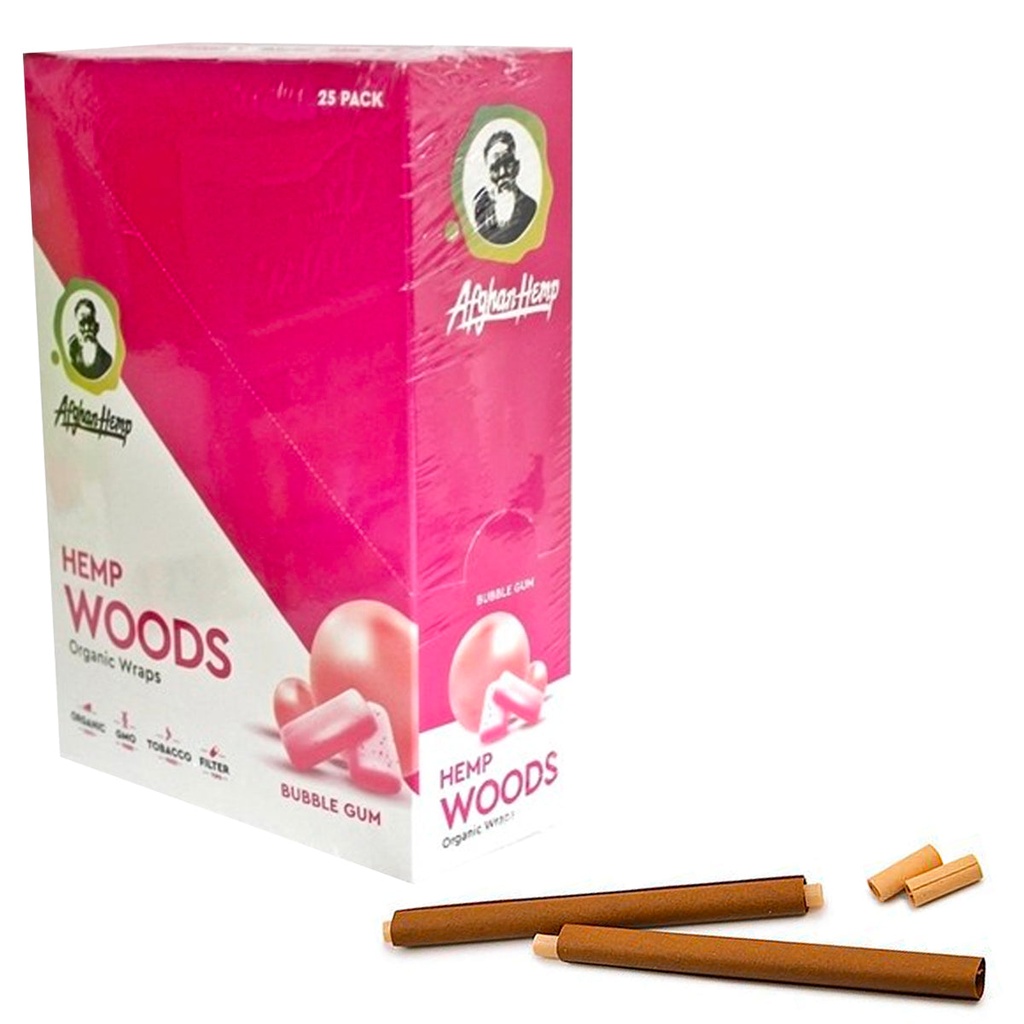 Afghan Hemp - Organic Wraps - 25 Pack