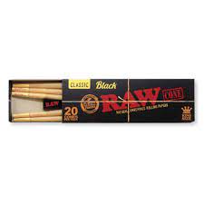 Raw- Cones Black King Size 20pk - 1 pk