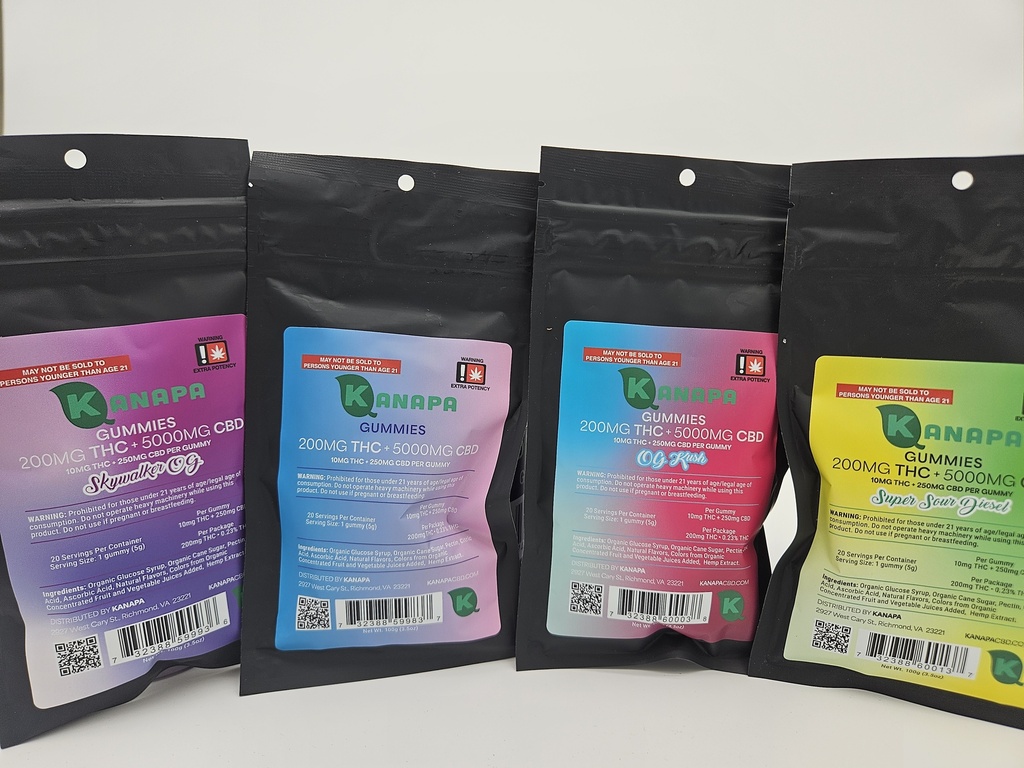 Kanapa 10mg D9 + 250mg ISO Gummy 20ct