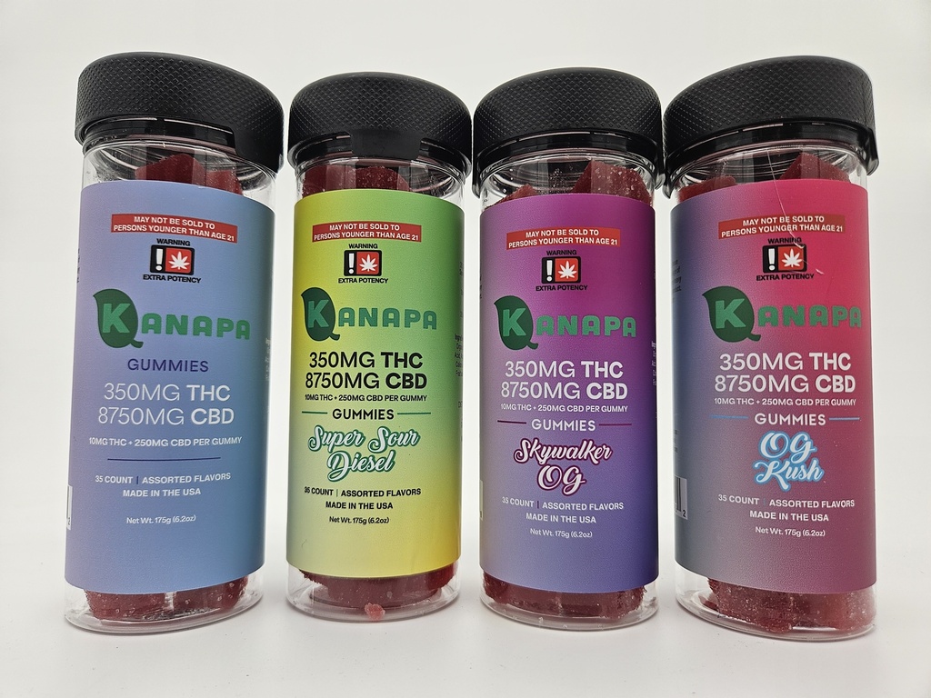 Kanapa 10mg D9 + 250mg ISO Gummy 35ct