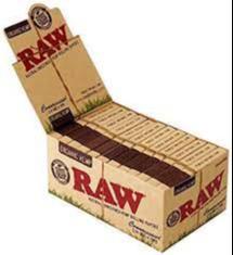 Raw- Connoisseur Organic Hemp 1 1/4 Unrefined Rolling Papers