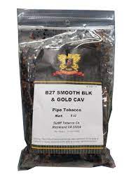 Sutliff- B27 Smooth Black and Gold- 1Lb Gold