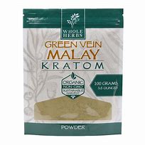 Whole Herbs Green Vein Malay Kratom 100g 3.5oz