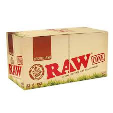 Raw- Organic Cones- 6 Cones (RAWCONEORG11/4)