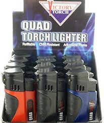J9432-QGD Victory Quad Torch Lighter
