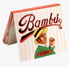 Raw- Big Bambu Rolling Paper - 50 Booklets Classic (BAMBUBIG50)