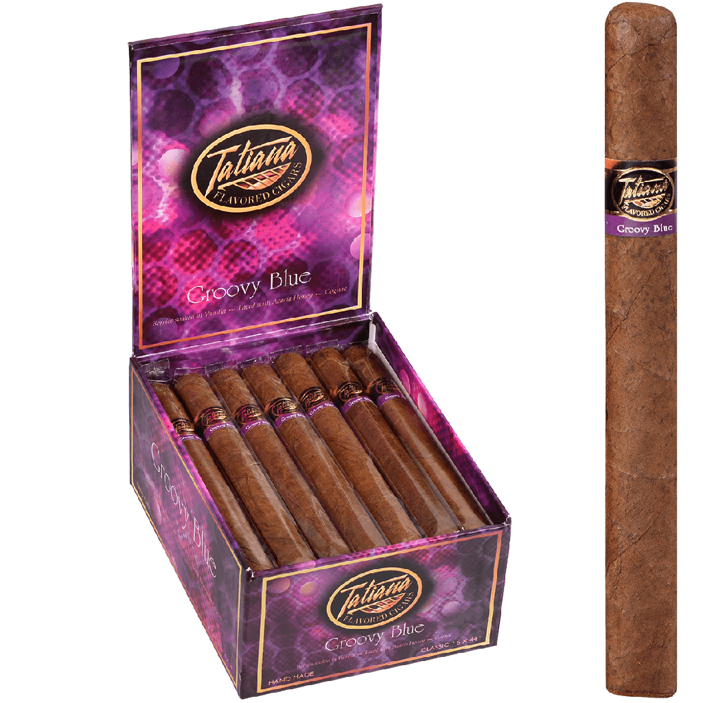 Tatiana Classic Groovy Blue Box of 25