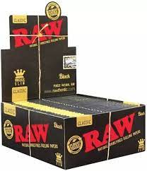 Raw- Classic Black King Size Slim (RAWBLACKKSSLIM)