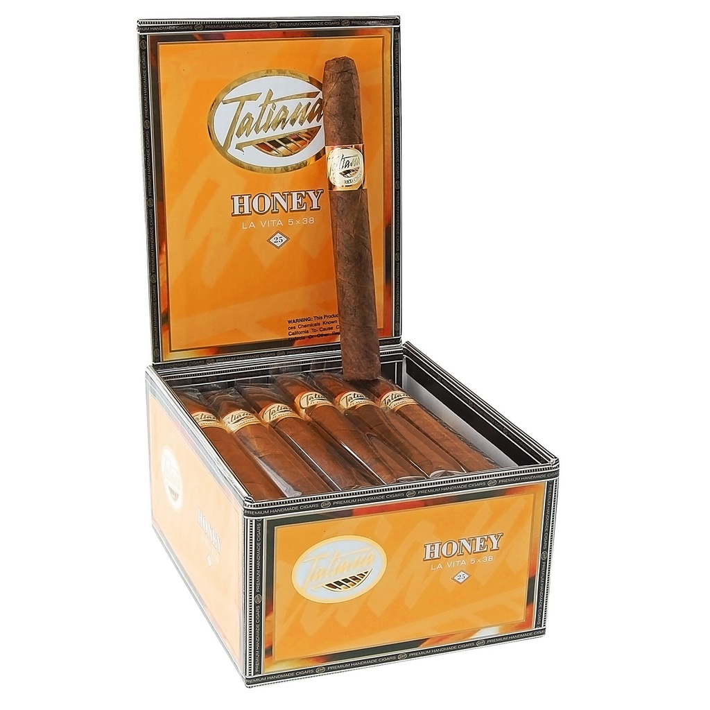 Tatiana La Vita 5x38 Honey Box of 25