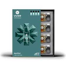 Vuse- 4 Alto Pods- 5 Pack 5% Nicotine- Menthol