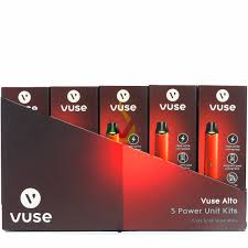 Vuse Alto Power Unit- Red- Pack of 5