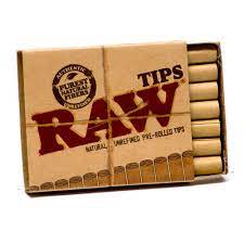Raw Tips- Prerolled Unbleached