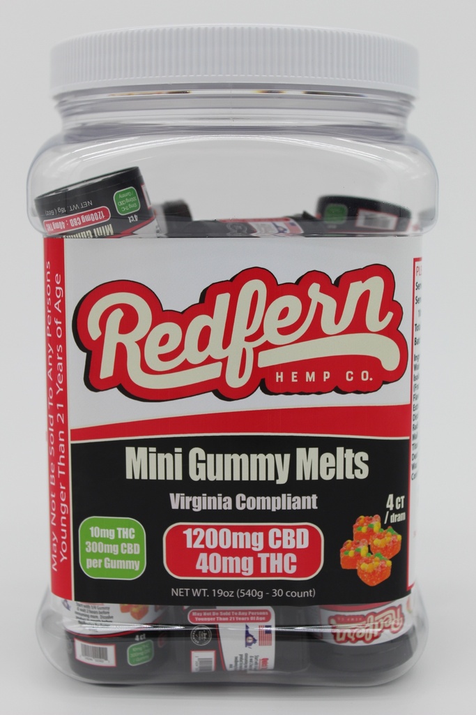 Redfern - Mini Gummy Melts - 30 Count