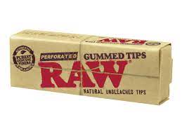 Raw- Gummed Tips- 24ct (RAWGUMMEDTIPS)